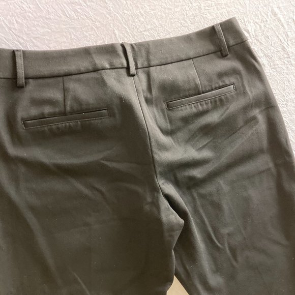 EXPRESS Editor BLACK Barely Boot Cut Mid Rise RN# 55285 Size 8 Business Casual - Picture 6 of 7